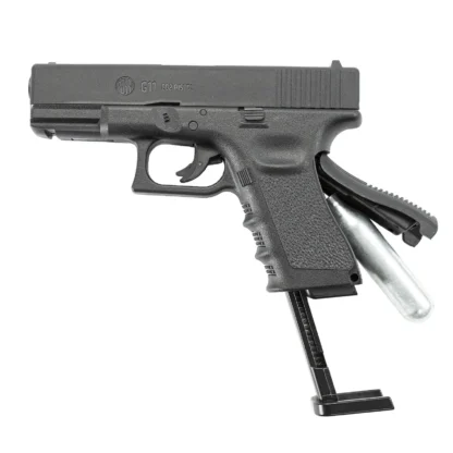 Pistola Rossi G11 Co2 6mm (calibre .24) - Réplica Glock G19 - Image 4